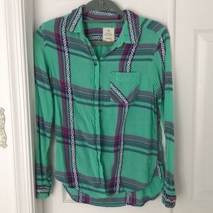 Southwestern Flannel Shirt